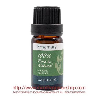 Lapature 100% PURE & NATURAL エッセンシャルオイル 10ml ローズマリー(Rosemary)