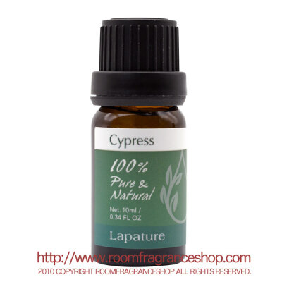 Lapature 100% PURE & NATURAL エッセンシャルオイル 10ml サイプレス(Cypress )