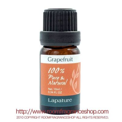 Lapature 100% PURE & NATURAL エッセンシャルオイル 10ml グレープフルーツ(Grapefruit)