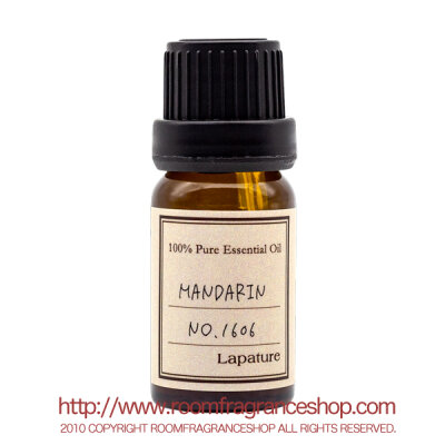 Lapature 100% PURE & NATURAL エッセンシャルオイル 10ml マンダリン(Mandarin)