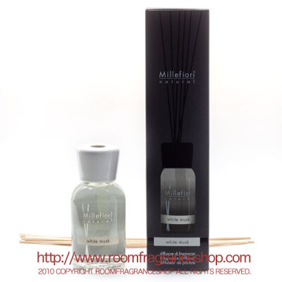 ミッレフィオーリ(Millefiori) Natural ホワイトムスク(WHITE MUSK) リードディフューザー250ml