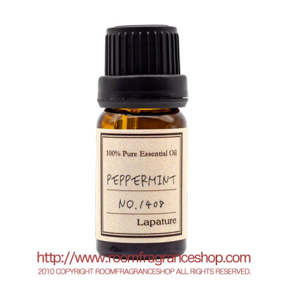 Lapature 100% PURE & NATURAL エッセンシャルオイル 10ml ペパーミント(Peppermint)