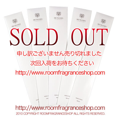 【在庫処分】ドットール・ヴラニエス 交換用リードスティック 500ml用 ホワイト 5個セット