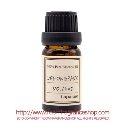 Lapature 100% PURE & NATURAL エッセンシャルオイル 10ml レモングラス(Lemongrass)