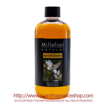 ミッレフィオーリ(Millefiori) Natural レンニ　エ　フィオル　ダランチョ(LEGNI E FIORE D'ARANCIO) 交換用リフィル500ml