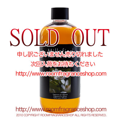ミッレフィオーリ(Millefiori) Natural レンニ　エ　フィオル　ダランチョ(LEGNI E FIORE D'ARANCIO) 交換用リフィル500ml