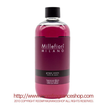 ミッレフィオーリ(Millefiori) Natural グレープカシス(GRAPE CASSIS) 交換用リフィル500ml
