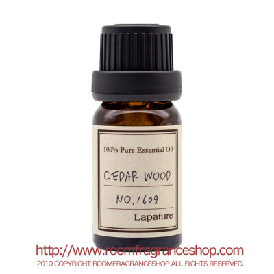 Lapature 100% PURE & NATURAL エッセンシャルオイル 10ml シダーウッド(Cedar wood)