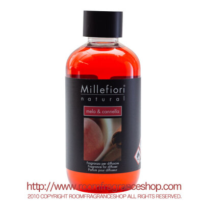 ミッレフィオーリ(Millefiori) Natural メーラ＆カネッラ(MELA & CANNELLA) 交換用リフィル250ml