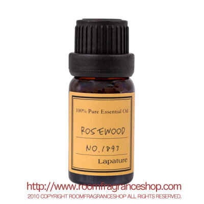 Lapature 100% PURE & NATURAL エッセンシャルオイル 10ml ローズウッド(Rose wood)