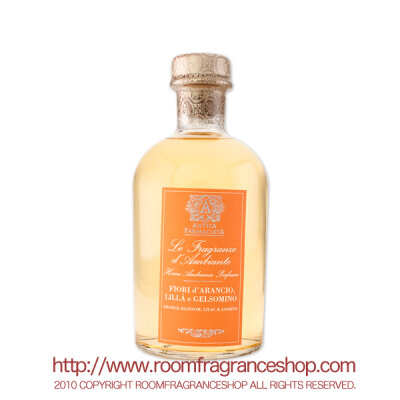 アンティカファルマシスタ オレンジブラッサム＆ライラック＆ジャスミン(Orange Blossom,Lilac & Jasmine) リードディフューザー 250ml