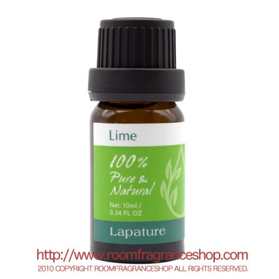 Lapature 100% PURE & NATURAL エッセンシャルオイル 10ml ライム(Lime)