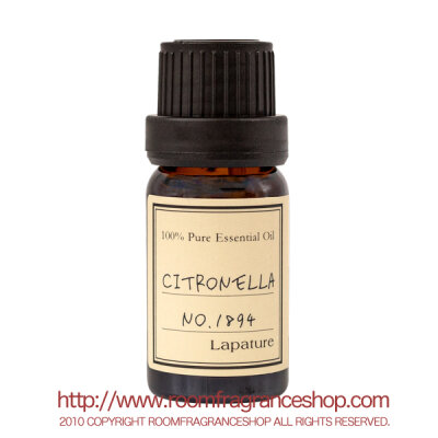 Lapature 100% PURE & NATURAL エッセンシャルオイル 10ml シトロネラ(Citronella)