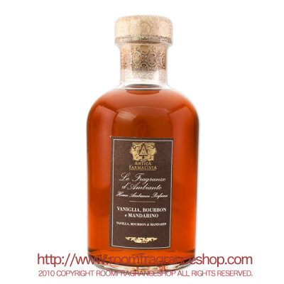 アンティカファルマシスタ ヴァニラ＆バーボン＆マンダリン(Vanilla,Bourbon & Mandarin) リードディフューザー 500ml